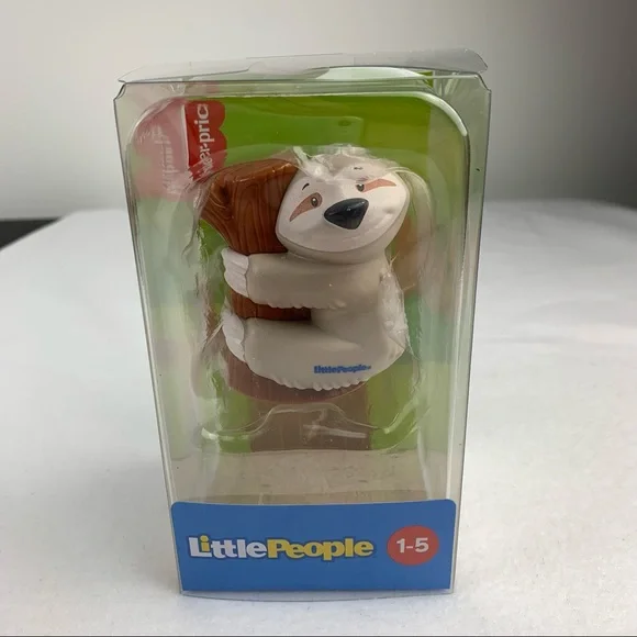 Fisher-Price Little People Sloth Figure - Toddler Toy For Imaginative Play